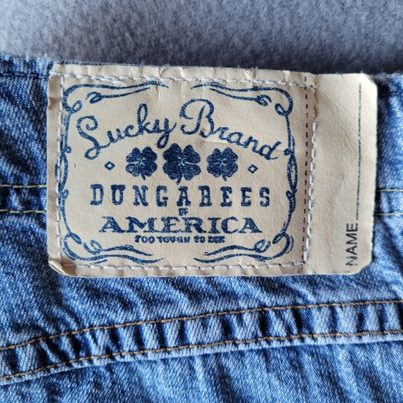 Luck Brand Dungarees of America MADE in USA 6/28 Rancher Crop - Picture 4 of 11